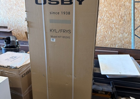 Kyl och frys skåp 2 in 1, Osby KF1852VS