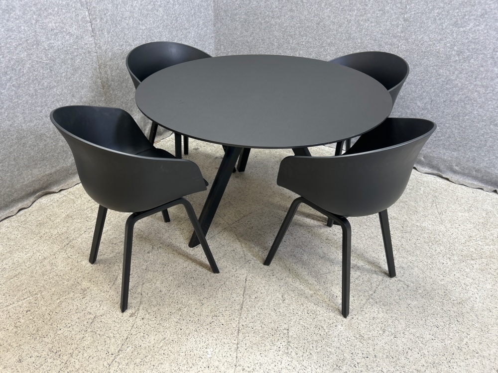 1546289-1 Chairs 4 pcs and table - HAY