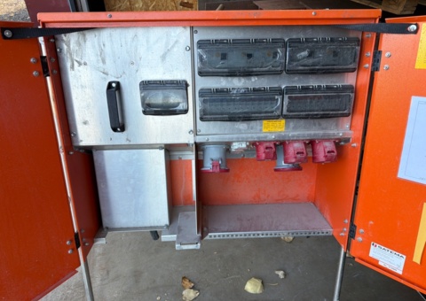 Elskåp, 125 amp