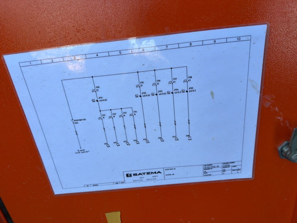 1593099-2 Electrical cabinet