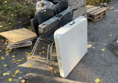 Bord 2 st och stolar 6 st