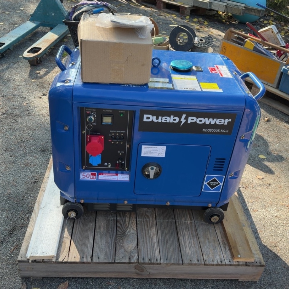 1583609-1 Dieselgenerator - Duab Power MDG6000S-KQ-3