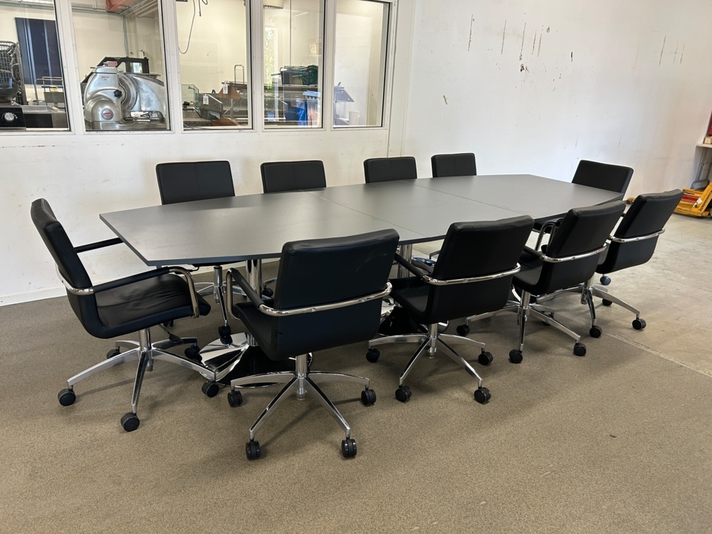 1546294-1 10 chairs and conference table