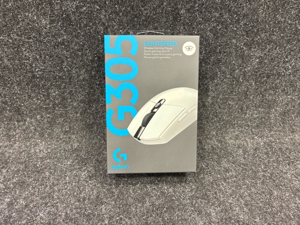 1579188-2 Trådlös gamingmus Logitech G305 Lightspeed (vit)