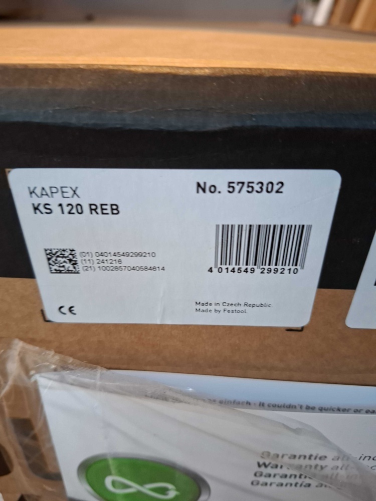 1593117-2 Kap-/gersåg - Festool KAPEX KS 120 REB, 260 mm