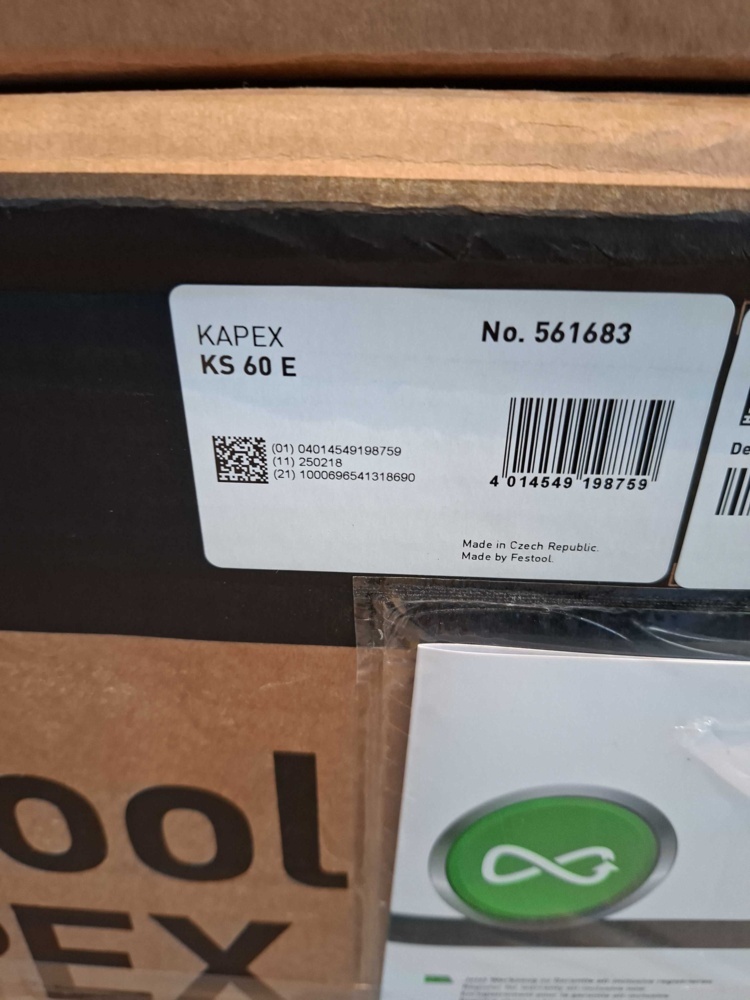 1593119-2 Kap-/gersåg - Festool KAPEX KS 60 E, 216 mm