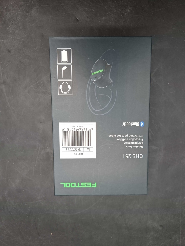 1593120-2 Hörselskydd, 1 par - Festool GHS 25 I, Bluetooth