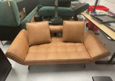 Leather sofa bed - Innovation Ghia - approx. 180 cm