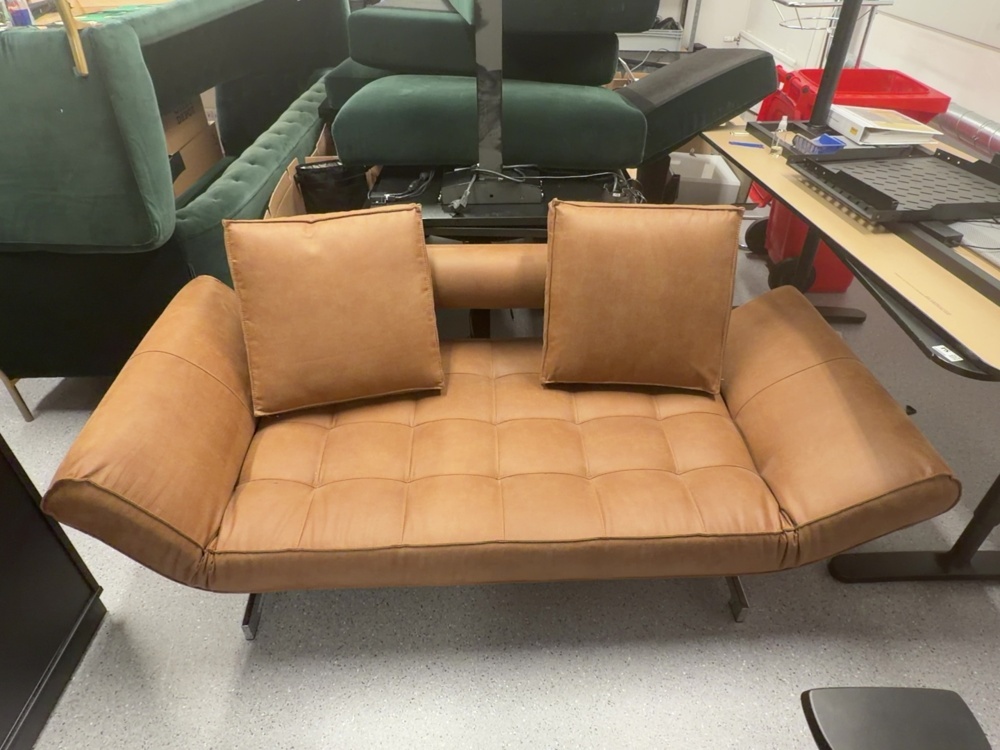 1506054-1 Leather sofa bed - Innovation Ghia - approx. 180 cm