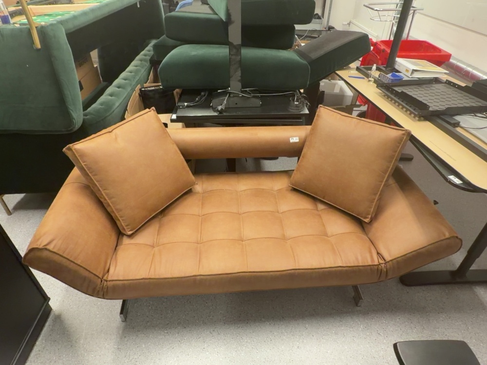 1506054-2 Leather sofa bed - Innovation Ghia - approx. 180 cm