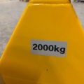 1593042-9 Pallyftare/ Handtruck med digital våg, 2 ton