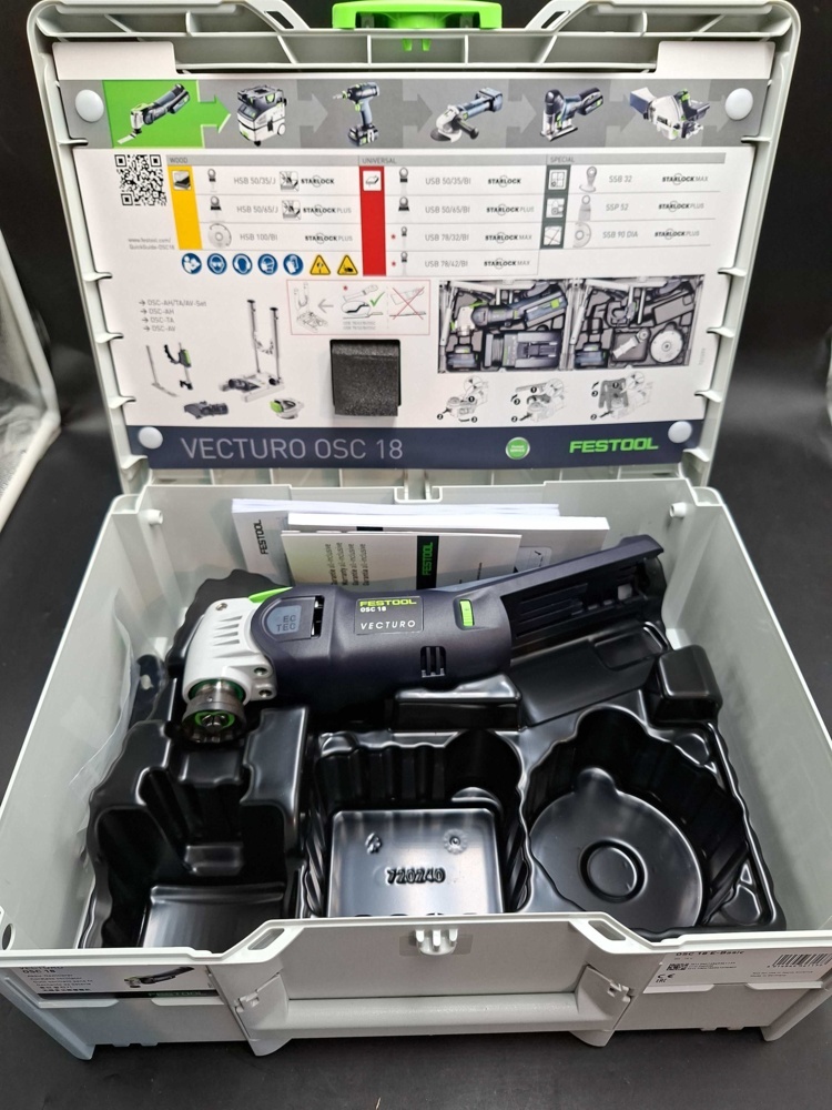 1593129-2 Multiverktyg - Festool VECTURO OSC 18 E-Basic, 18 V
