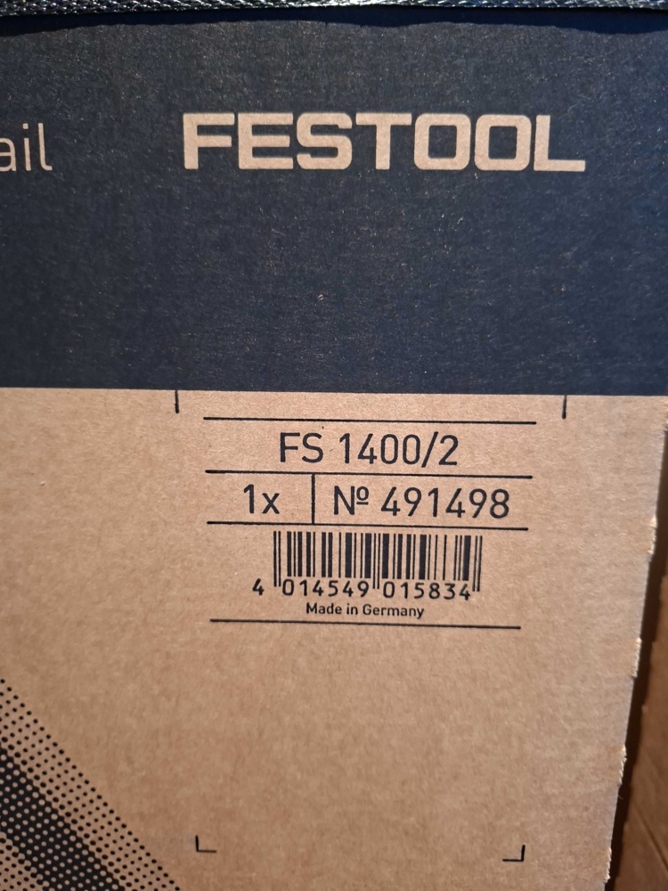 1593146-2 Styrskena - Festool FS 1400/2, 1400 mm