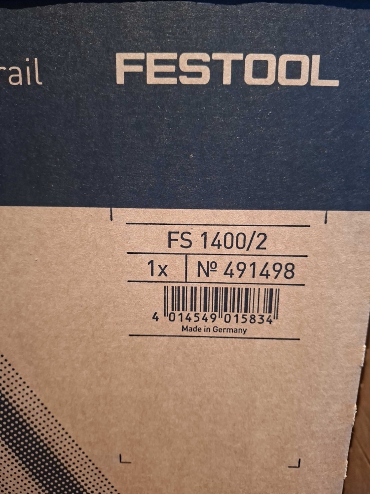 1593148-2 Styrskena - Festool FS 1400/2, 1400 mm