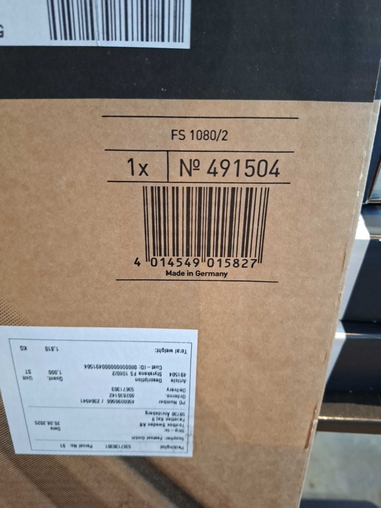 1593151-2 Styrskena - Festool FS 1080/2, 1080 mm