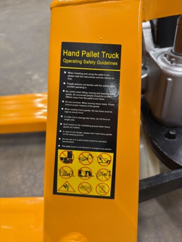1593062-6 Pallyftare/ Handtruck, 3 ton