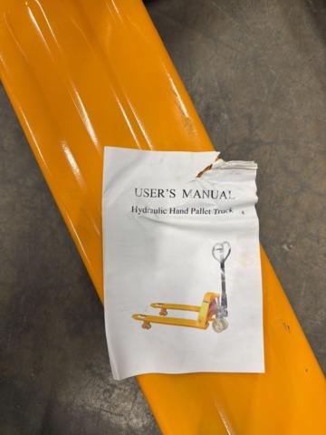 1593062-9 Pallyftare/ Handtruck, 3 ton