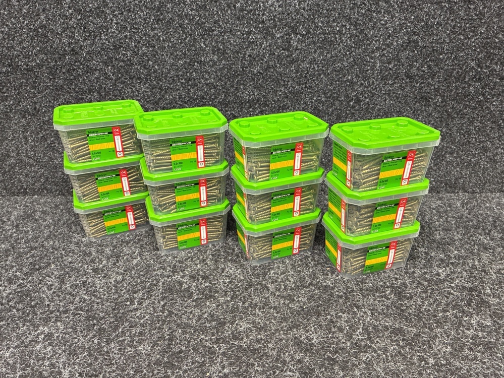 1591346-1 1200 pcs Wood screw 5.0x100mm, Essve