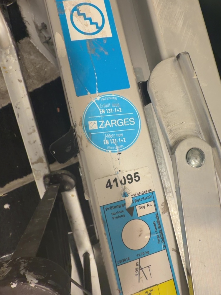 1506068-2 Platform ladders 3 pcs - Zarges