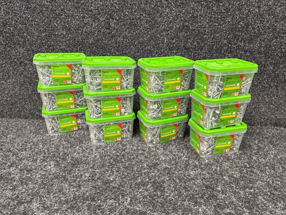1591348-1 2400 pcs Wood screw 4.0x50mm, Essve