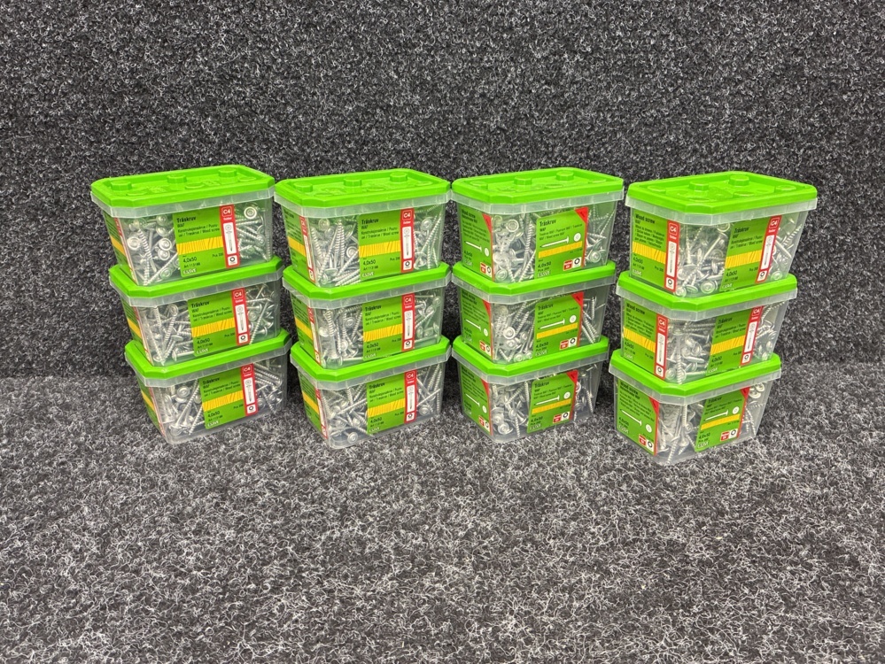 1591351-1 2400 pcs Wood screw 4.0x50mm, Essve