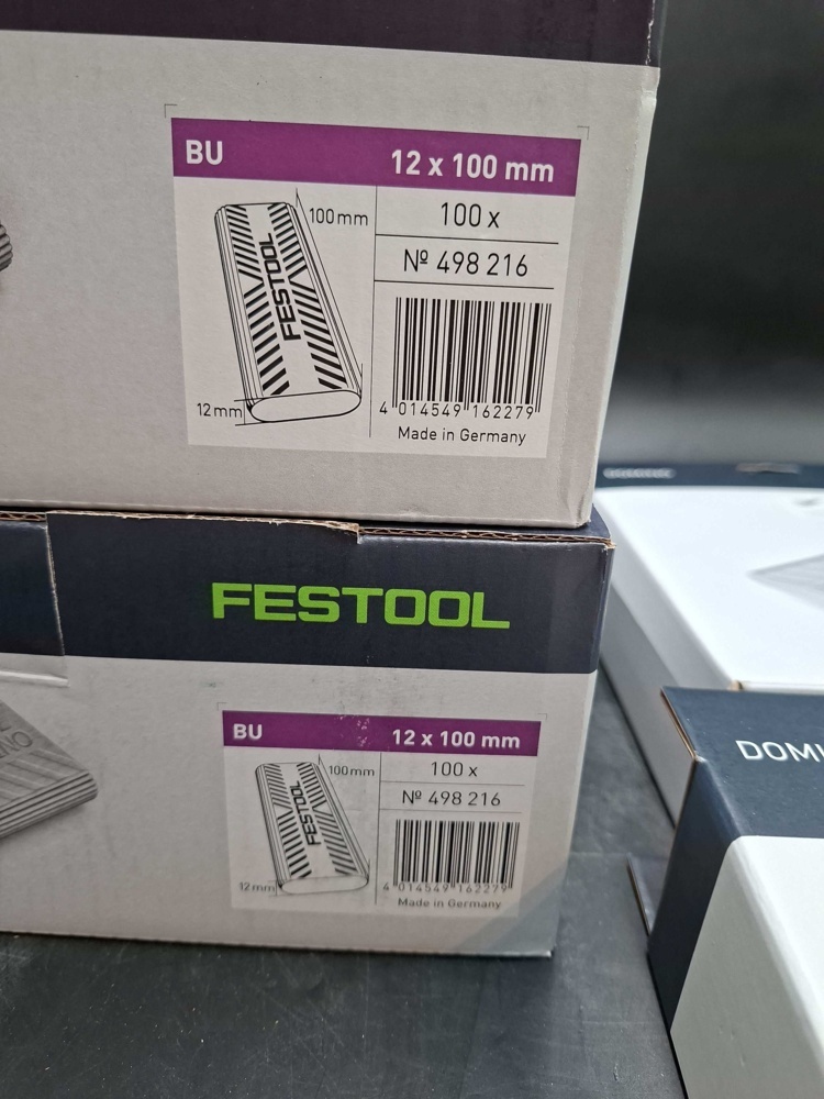 1593153-2 DOMINO-brickor - Festool DOMINO, bok och sipo i blandade dimensioner
