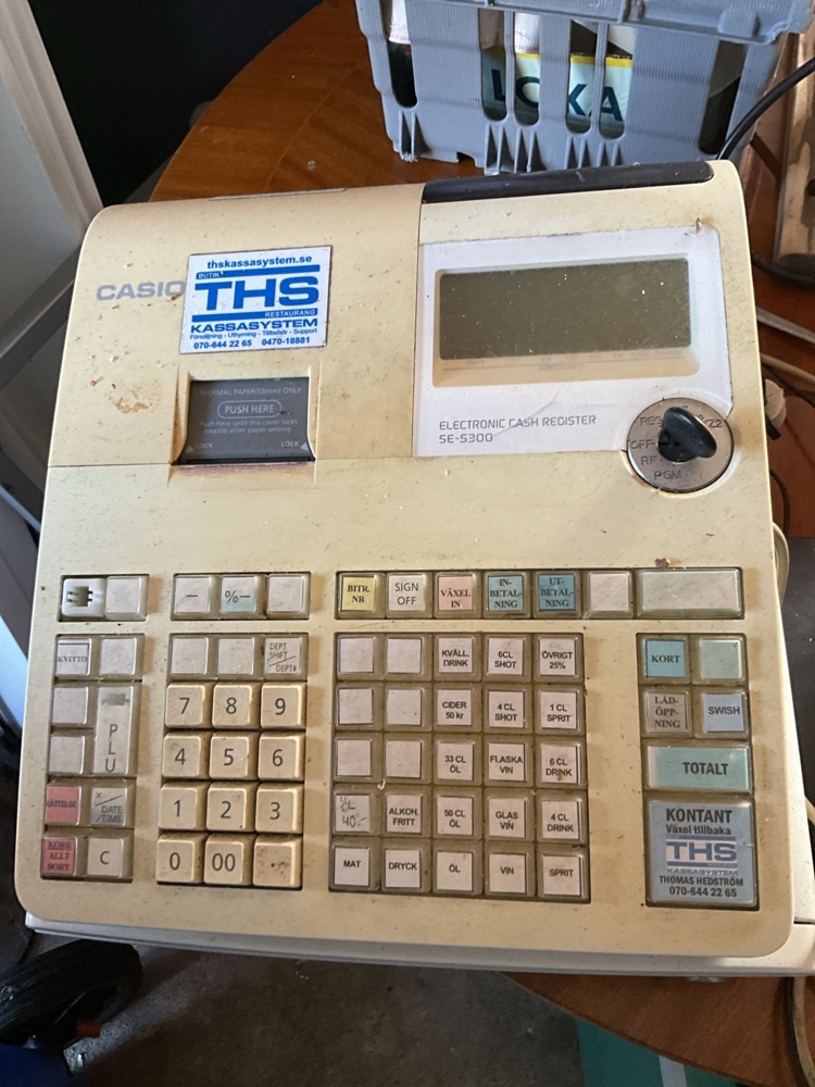 1474029-2 Cash register Casio