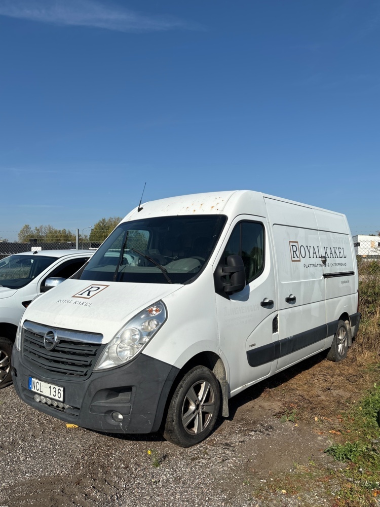 1529561-1 Opel Movano 2.3 CDTI 150hp, 2012 (rep. object)