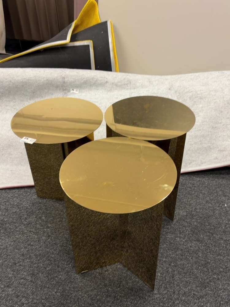 1506074-1 Side tables 3 pcs - HAY Slit High