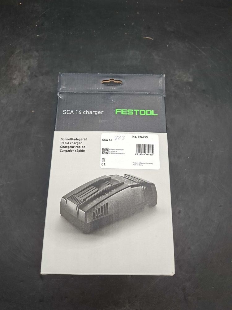 1593164-2 Snabbladdare - Festool SCA 16, AIRSTREAM