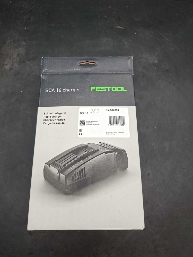1593165-2 Snabbladdare - Festool SCA 16, AIRSTREAM