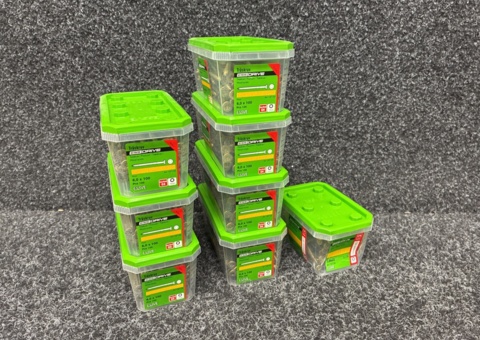 800 pcs Wood screws 6.0x100 & 5.0x60mm, Essve