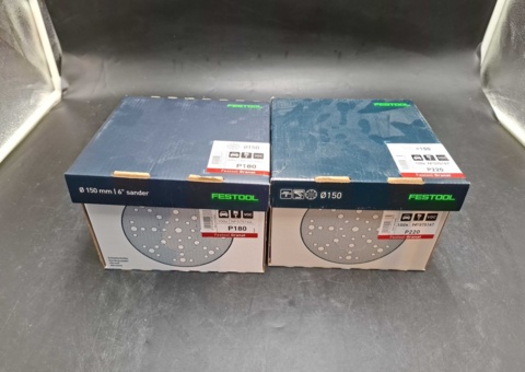 Sliprondeller - Festool Granat, 150 mm, P180/P220