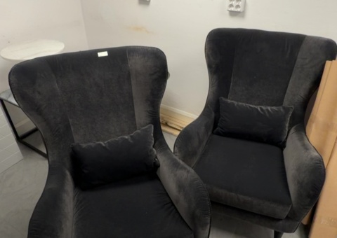 Velvet seating - 8 pieces