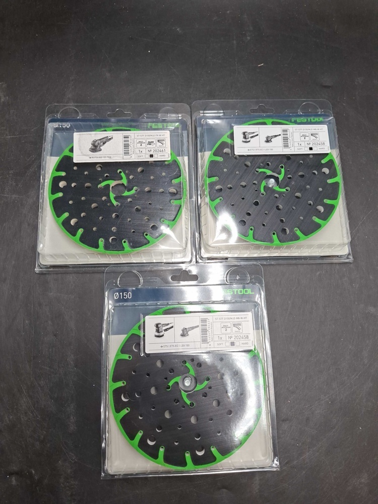 1593181-1 Slipplattor - Festool StickFix D150/MJ2, för RO 150 och ETS/LEX 150