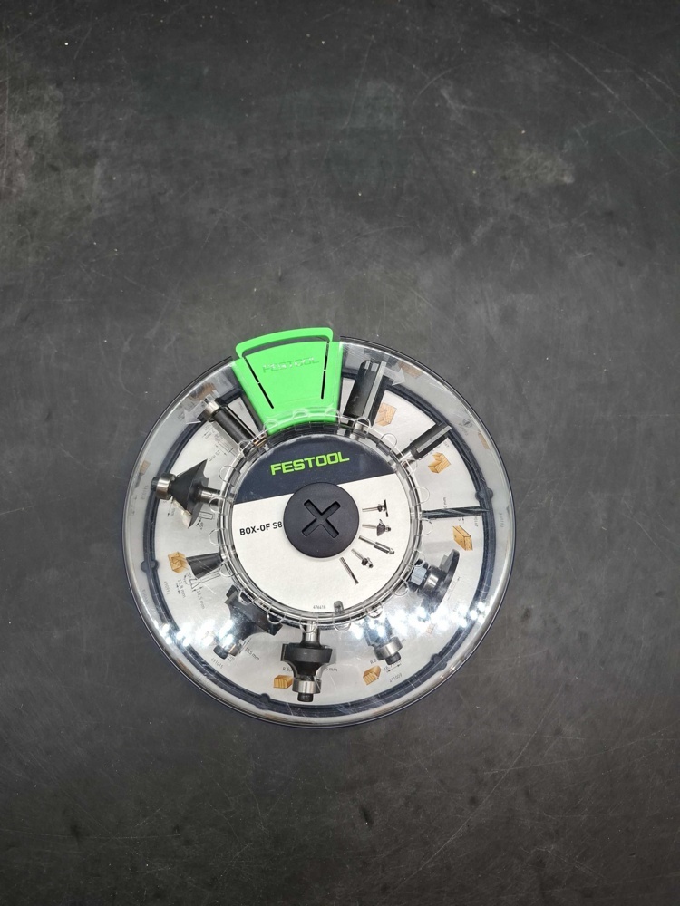 1593192-2 Frässats - Festool Box-OF HW 10x S8 Mix, 8 mm skaft