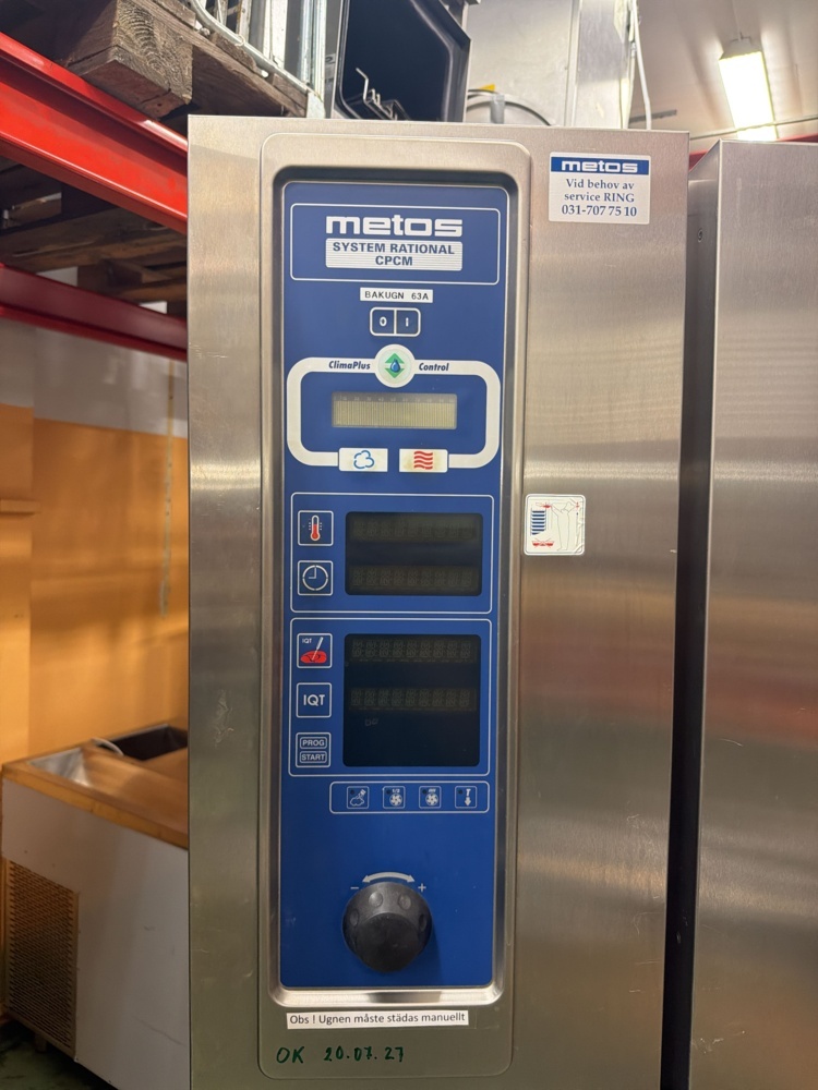 1566190-2 Oven - Metos CPCM 20