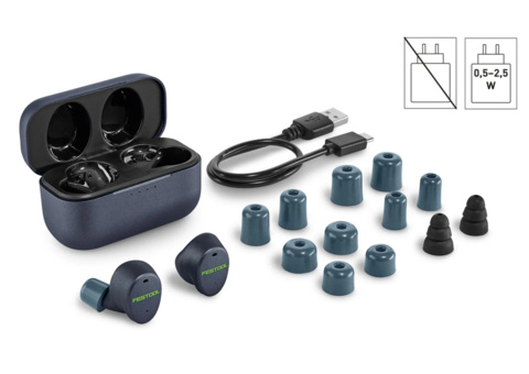 Hörselskydd, 1 par - Festool GHS 25 I, Bluetooth