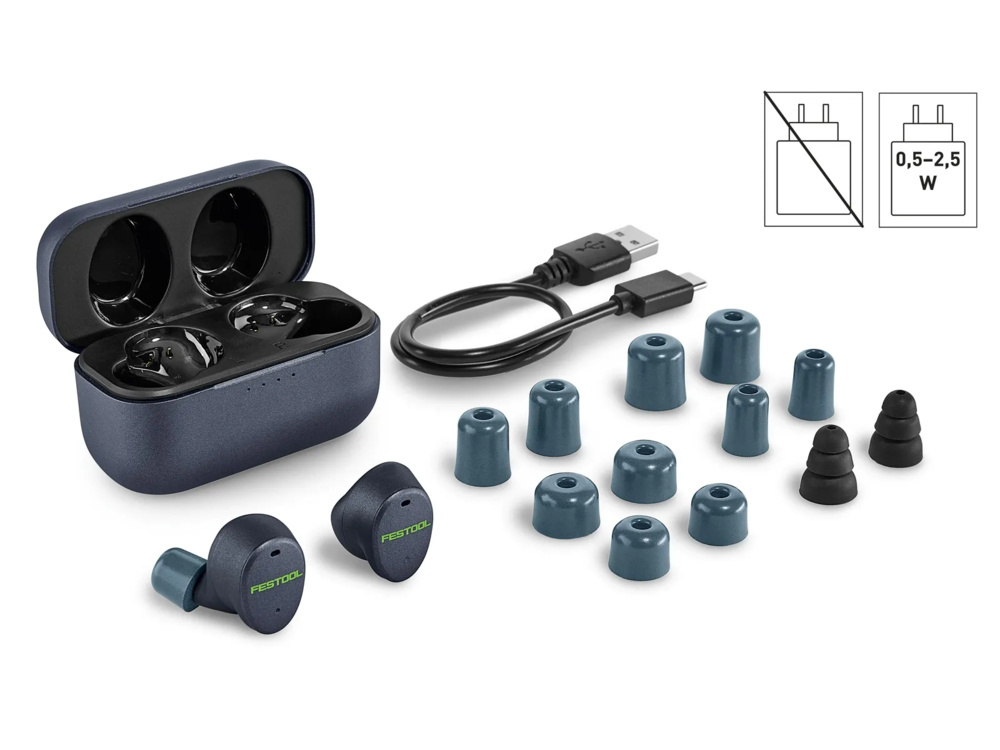 1593120-1 Hörselskydd, 1 par - Festool GHS 25 I, Bluetooth