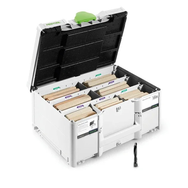 1593127-1 DOMINO-bricksortiment - Festool DOMINO XL DS/XL D12/D14 128 BU, bok