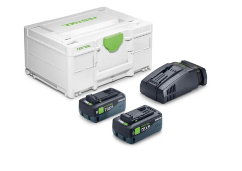 Laddpaket - Festool SYS 18V 2x8,0/SCA16, två batterier