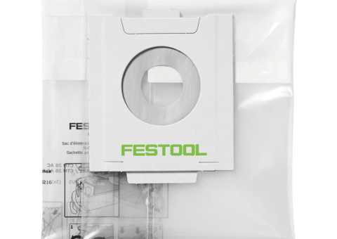 Avfallssäckar, 25 st - Festool ENS-CT 26 AC/5x, för CT 26 AC