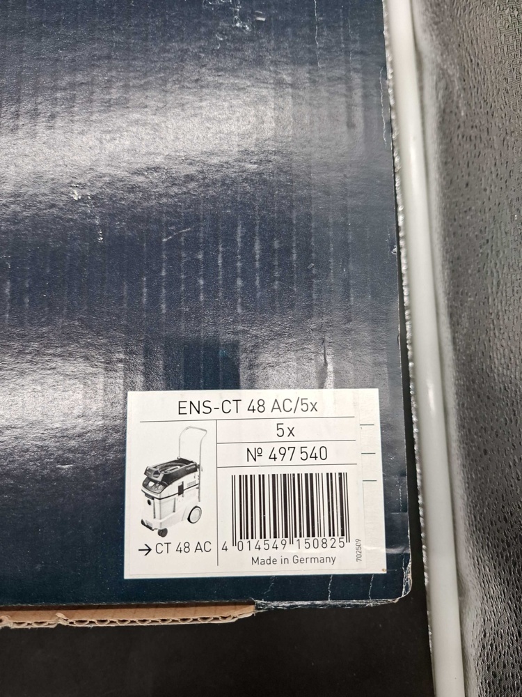 1593197-2 Dammsugarfilter och tillbehör - Festool, HF-CT, NF-CT