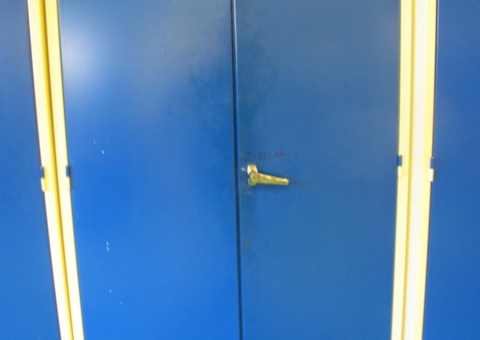 Sheet metal cabinet