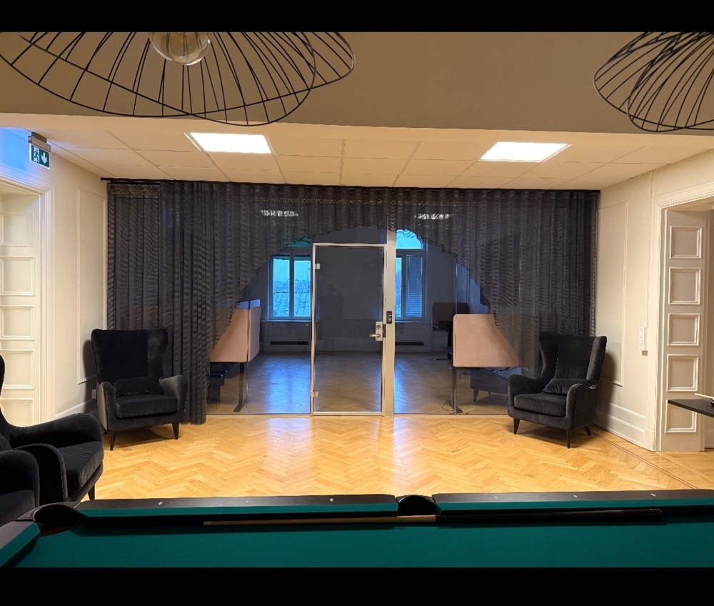 1506059-1 Curtains for office - 3 pcs