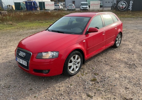 Audi A3 Sportback 2.0 TDI 8v DPF quattro Manuell, 140hk, 2008