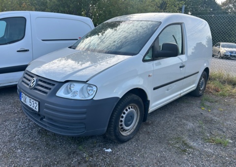 Volkswagen Caddy 2.0 EcoFuel Manuell, 109hk, 2008 (rep. objekt)