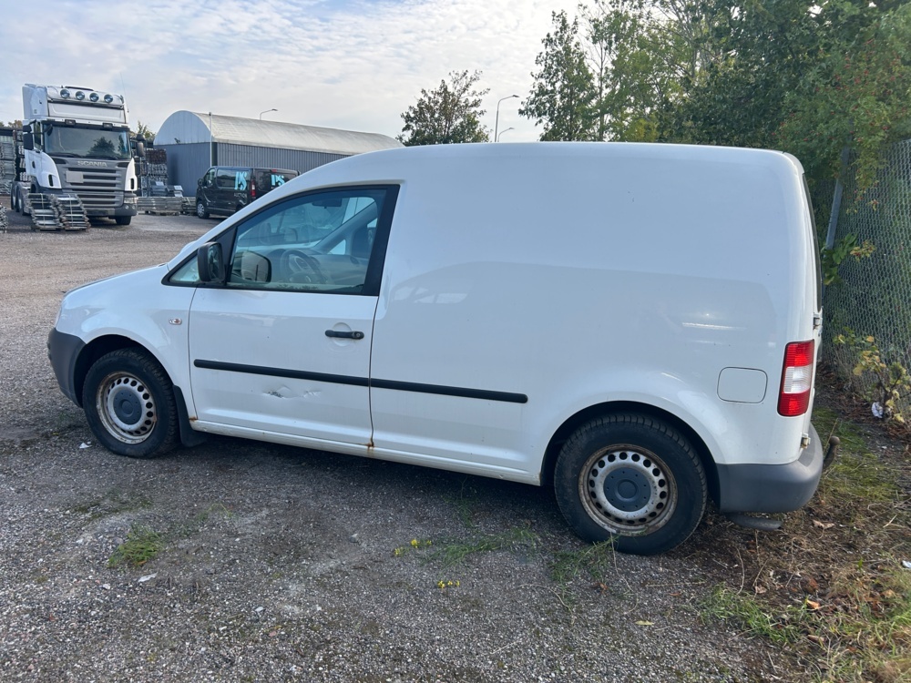 1592760-2 Volkswagen Caddy 2.0 EcoFuel Manuell, 109hk, 2008 (rep. objekt)
