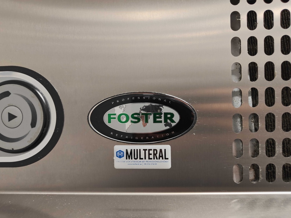 1581707-2 Foster FADPR2 Jäs och kylrumsskåp.