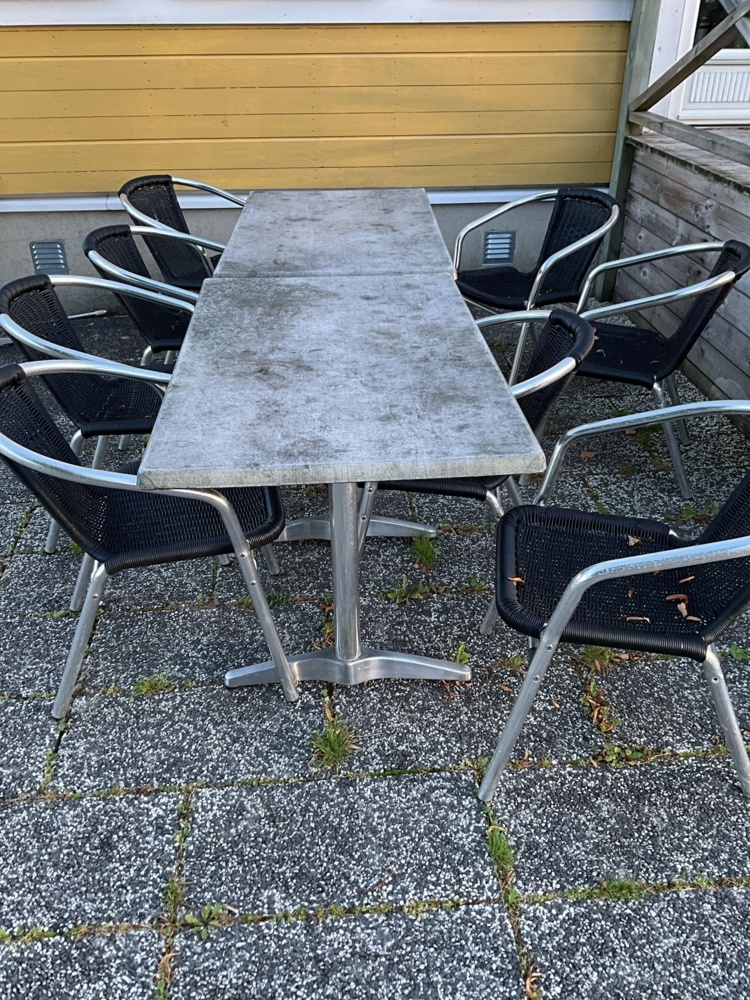 1593251-12 Outdoor dining furniture 40 seats